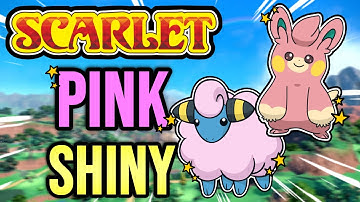 Pokémon Scarlet But I Can Only Use Pink Shiny Pokémon!