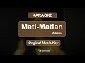Karaoke Mahalini - Mati-Matian (Original Music Key)