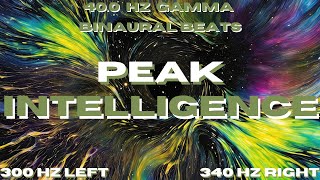 Peak Intelligence "Binding Factor" ► 40 Hz Gamma (Tones Only)