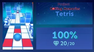 Rolling Sky - Tetris Level 8 Project Rolling Memories