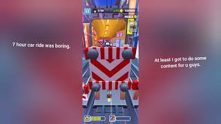 2 Hour Long Subway Surfers Run (Had a Long Road Trip) screenshot 5