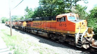BNSF Intermodal Train Rochelle Illinois Rail Park