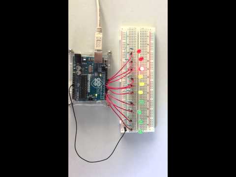 10 LED blink