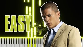 Prison Break - Unconditional OST | EASY Piano Tutorial