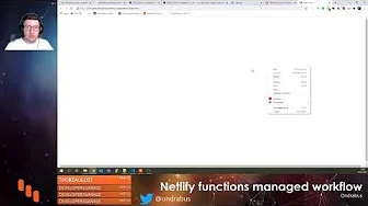 Netlify functions managed headless CMS workflow