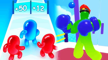 Join Blob Clash 3D Run All Levels Gameplay Ios Android Walkthrough Part 1