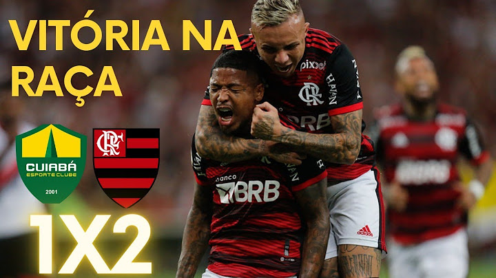 CUIABÁ 1X2 FLAMENGO MELHORES MOMENTOS BRASILEIRÃO 2022