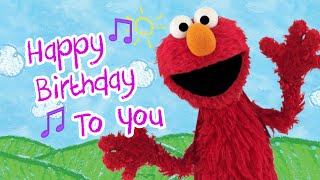 【Happy Birthday sing along video】Elmo's World