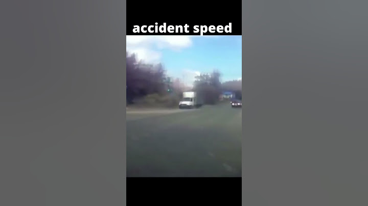 Car crash accident speed 🧐