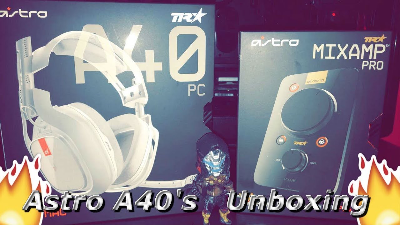 Astro A40's Unboxing!! - YouTube