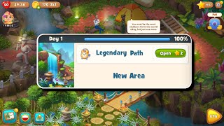 New Area Opened - Gardenscapes New Acres - Legendary Path - Day 1 - Android Gameplay screenshot 5