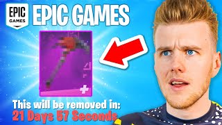 Fortnite is REMOVING This...