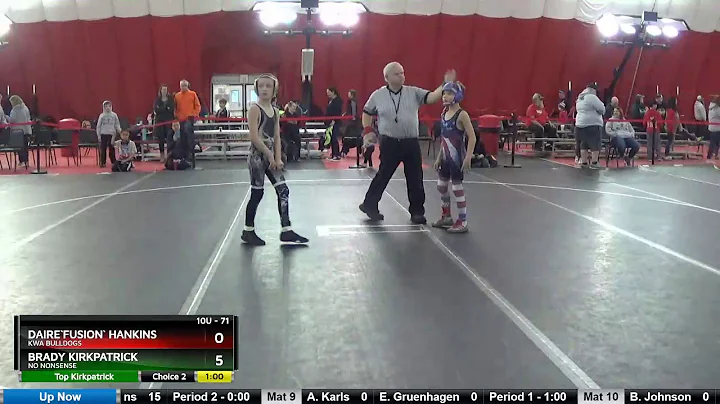 10U 71 DaireFusion Hankins KWA BULLDOGS Vs Brady K...
