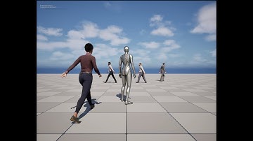 Unreal Engine 5.5 - How to Setup City Sample Crowds (Metahumans) (MassAI) - Part 1 - 4K
