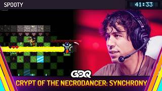 Crypt of the NecroDancer: Synchrony by Spooty in 41:33 - Summer Games Done Quick 2026