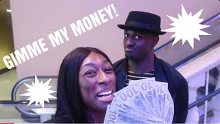 WE ARGUED WITH STRANGERS OVER FAKE MONEY!- PRANK