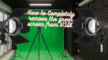 How to properly remove Green Screen completely from video with VSDC Free Video Editing tutorial