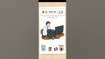 Brain test | Level 249 | The computer works too slow and it makes him sad