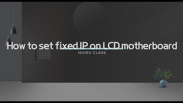 Learn to Set a Static IP on Your LCD Android Board!