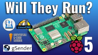 Testing G-Code Senders on Raspberry Pi 5 for CNC Machines | LinuxCNC, UGS, CNCjs & More