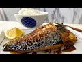 5minute grilled mackerel with teriyaki sauce recipe  teriyaki saba  