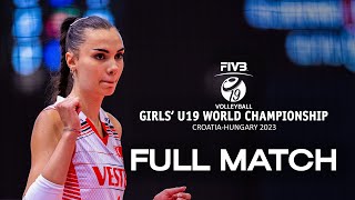 USA🇺🇸 vs. TUR🇹🇷 - Full Match | Girls' U19 World Championship | Final Gold