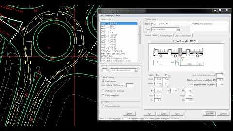 Vehicle Turning Simulation Freeware