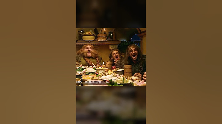 The dwarves went WILD filming this scene in the Hobbit (funny)