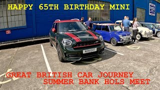 Celebrating 65 Years of the Mini: Join Us at the Great British Car Journey Summer Bank Holiday Meet!