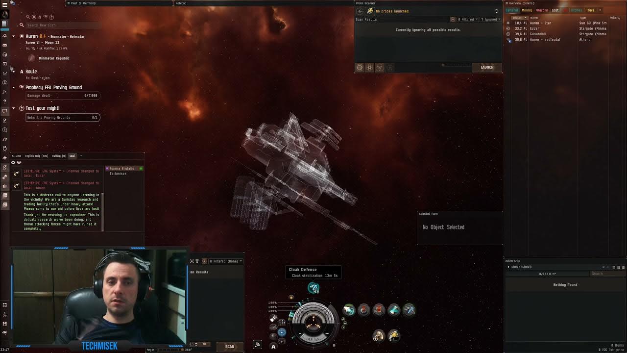 Eve Online Cloak Defense vs Mobile Observatory YouTube