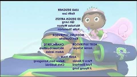 Super why credits mirrored