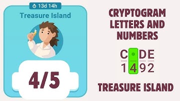 Cryptogram Treasure island Event Solution | Chapter 4/5