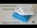 How To Crochet a Washcloth