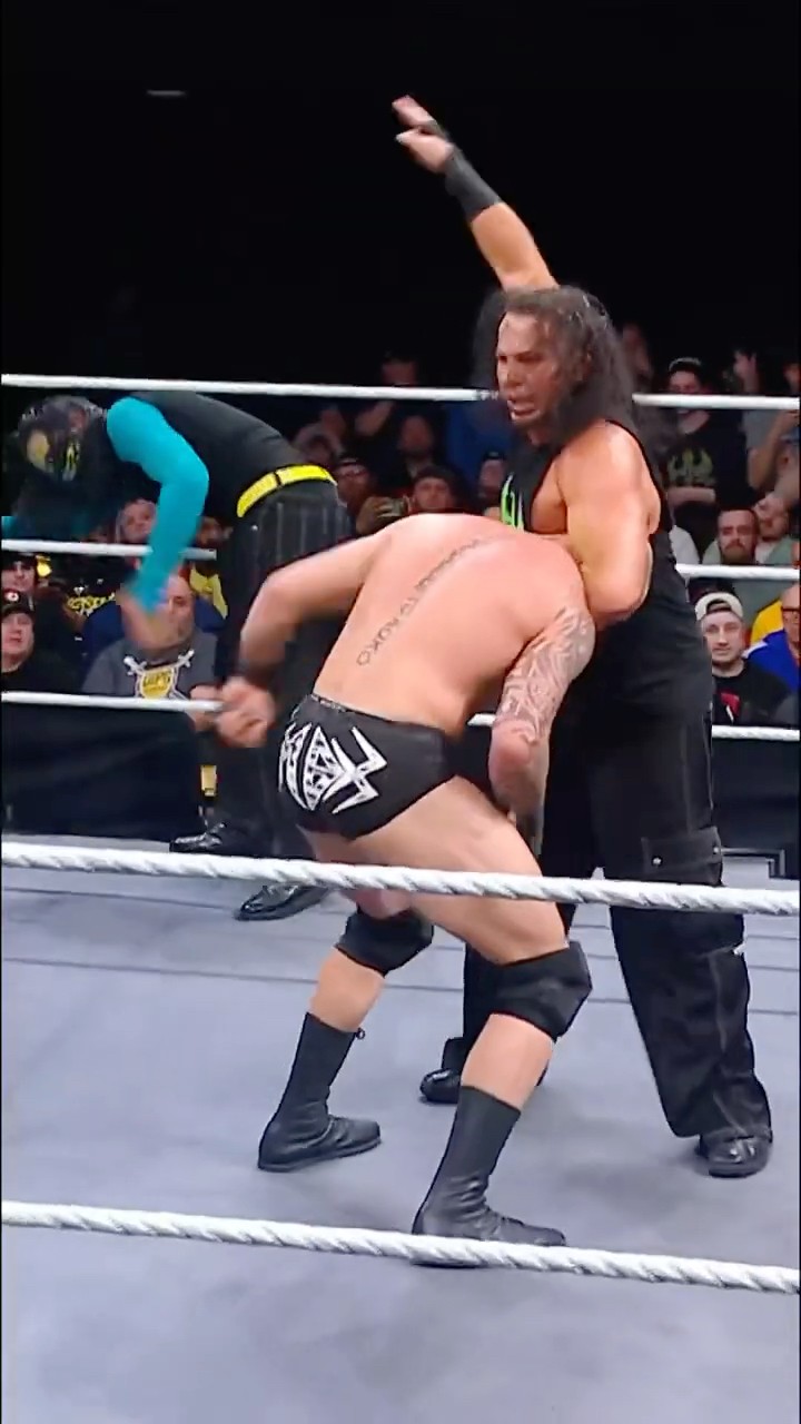 The Hardy Boyz came out on top! ? #WWENXT