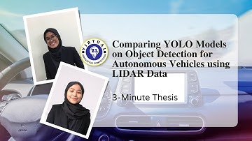 3MT Thesis: Comparing YOLO Models on Object Detection for Autonomous Vehicles Using LiDAR Data