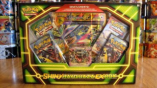 The gang's all here! Well, kinda (Shiny Rayquaza-EX Box pulls