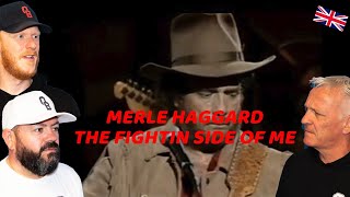 Merle Haggard - The Fightin Side Of Me (Live) REACTION!! | OFFICE BLOKES REACT!!