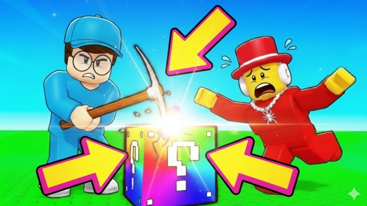 roblox mystery box block gameplay