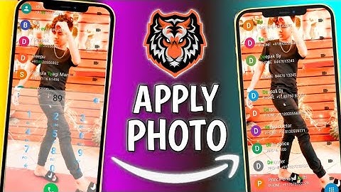How To Apply Photo in Dialer Contact And Caller Screen Background In Any Androidevices?#TEACHFORJEET