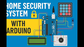DIY Home Security & Automation System using Arduino | Tinkercad Simulation
