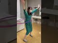 ヨコヤマ万博楽屋、ごぜんさまメンバーのフラフープ動画！