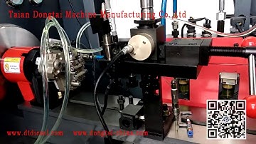 Video of CR918 Multi-function test bench to test bosch injector