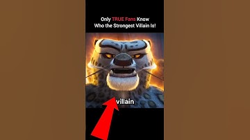 Who is Strongest Villain in Kung Fu Panda? #shorts