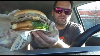 Blake's Lotaburger Hatch NM Green Chile Double Cheeseburger #greenchile #fastfood #burger #newmexico