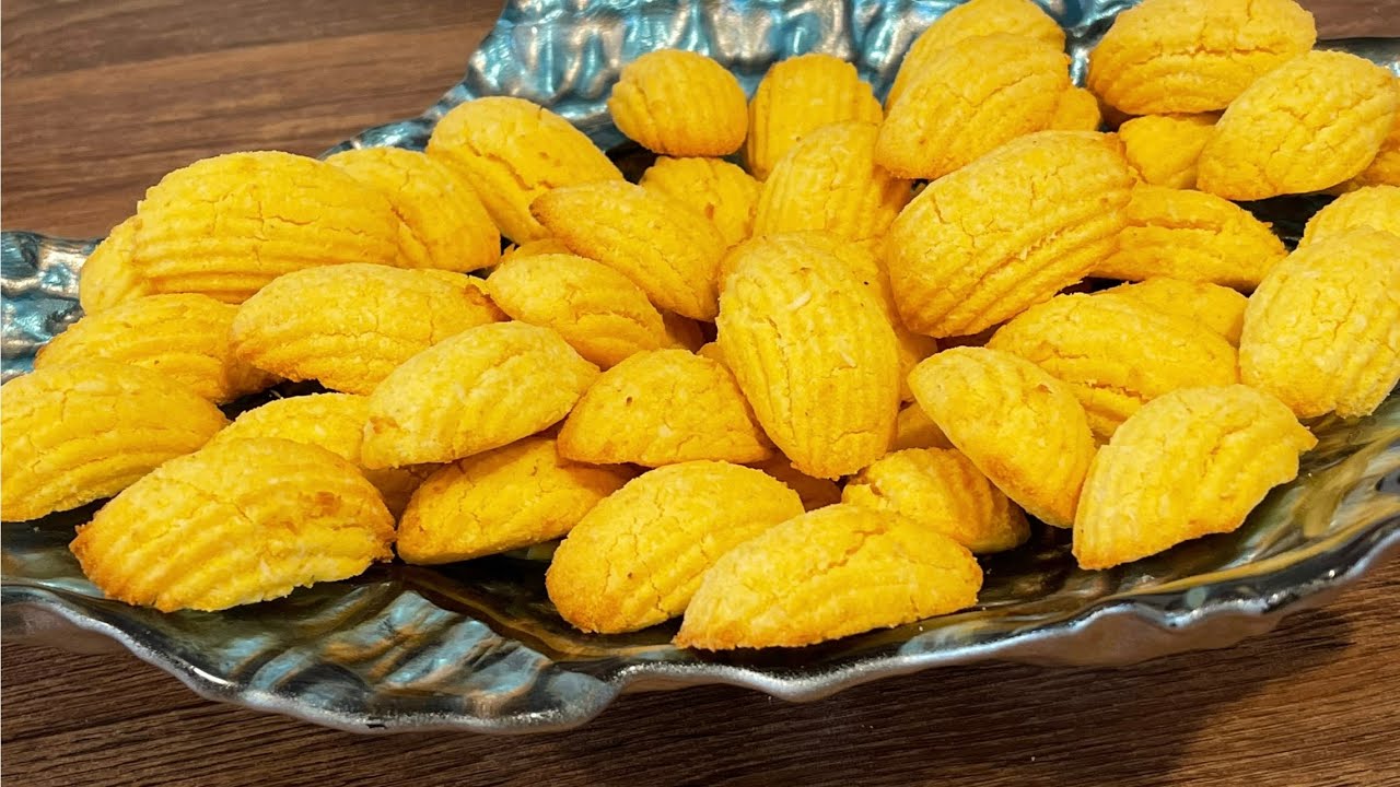 Cornmeal Cookies //#کلچه جواری به سبک #قنادی کابل جان ️🥰😋👌🏻🩷 - YouTube