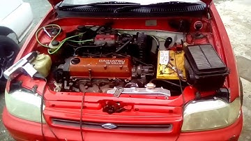 Speeduino diahatsu charade 1.3l first start