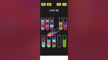 2022! Water Sort Level 168 Walkthrough Solution Android/iOS