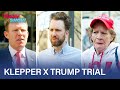 Jordan klepper crashes trumps criminal trial  meets giulianis son  the daily show