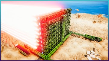 Machine vs Building #049 🚧 VEHICLE 116 LASERS Instruments of Destruction