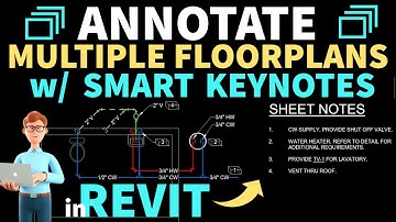 How to use Smart MEP Keynotes on Sheets in Revit